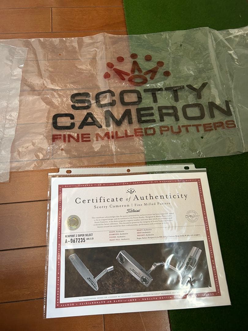 ⭐︎亀さん ニューポート2 スコッティキャメロン カバー未使用 おまけ付