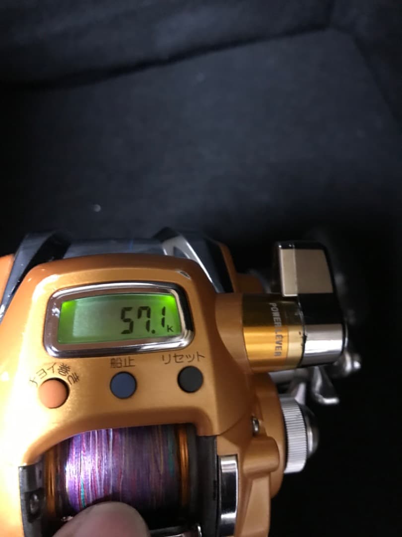 シーボーグ150s 使用距離57キロ　傷多