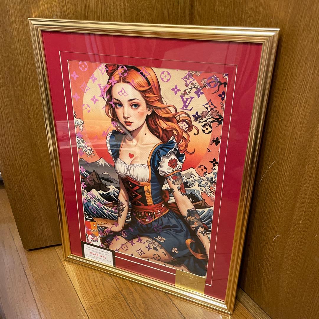額込 世界限定100枚DEATH NYC アートポスター 現代アート 8
