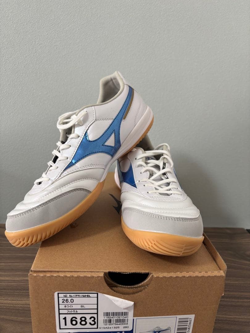 【フットサル・ほぼ未使用】MIZUNO モレリアサラ PRO IN 26センチ