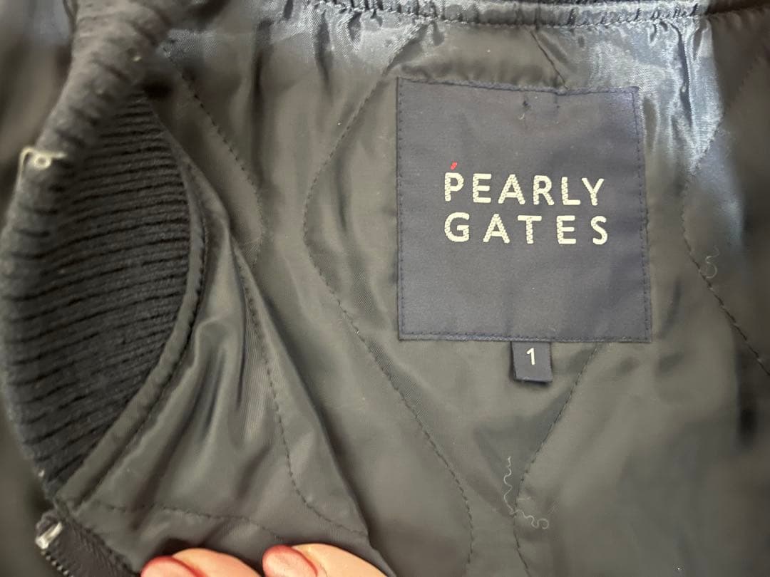 美品【パーリーゲイツ】中綿入りプルオーバー（サイズ1）