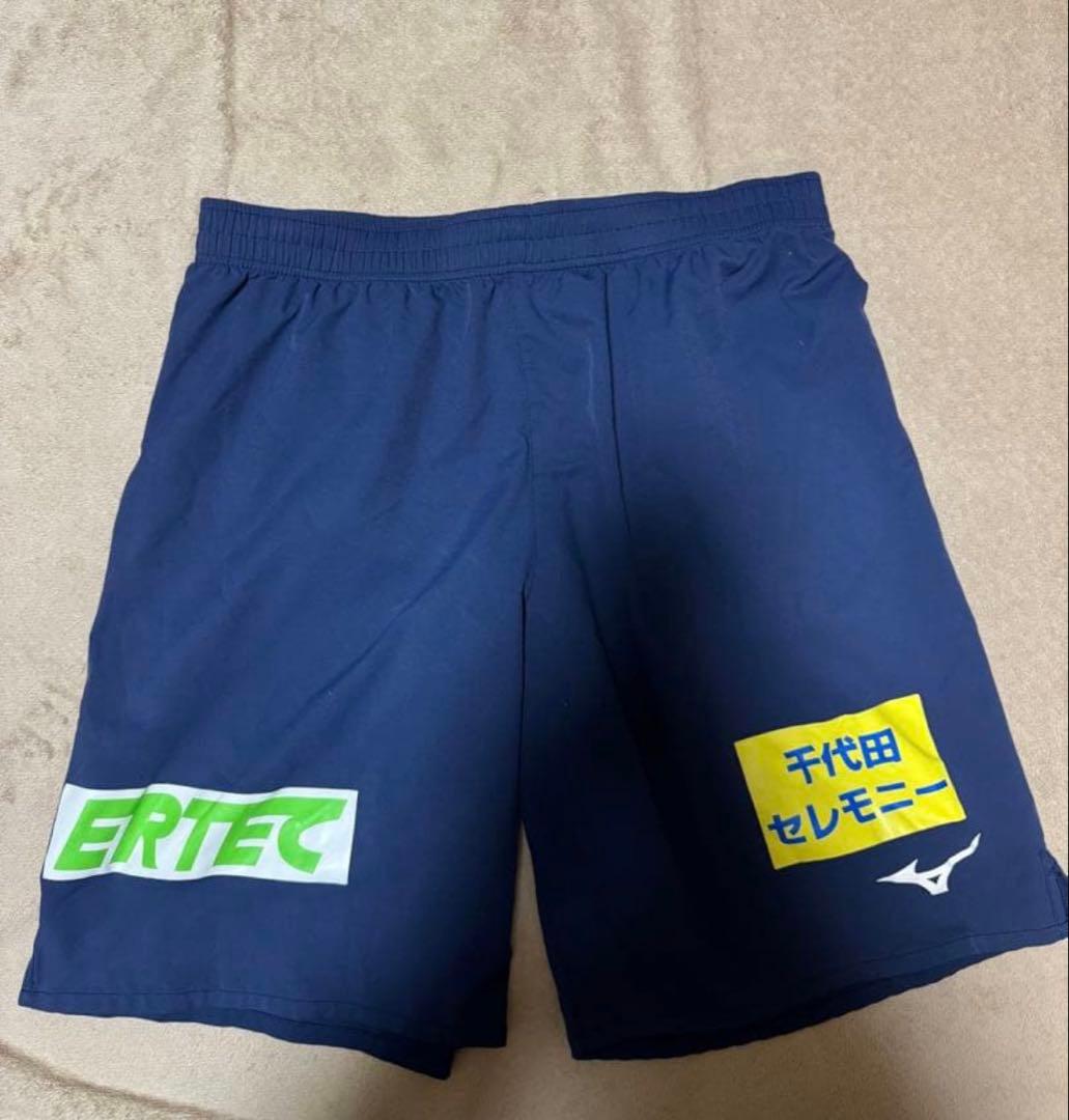 ヴァンフォーレ甲府支給品　長袖ハーフパンツセット