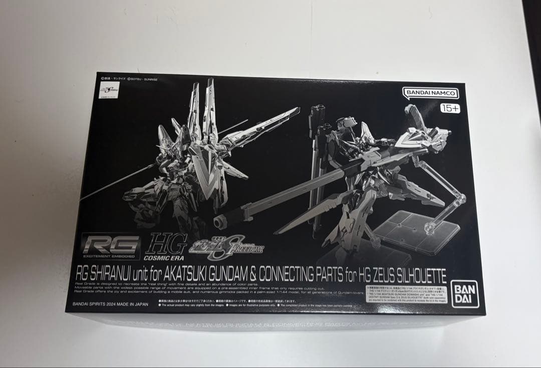 ［値下げ済］RGアカツキ/シラヌイパック/HGデスティニー&ゼウスシルエット