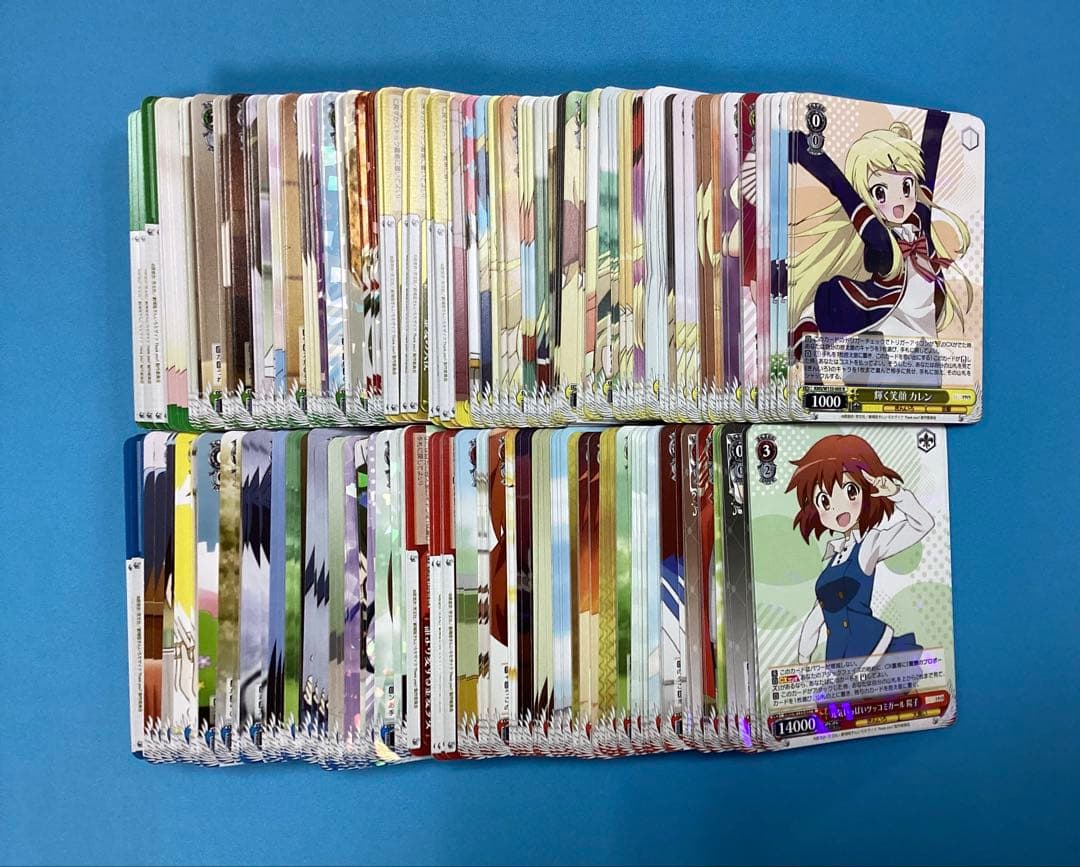 WS きんいろモザイク 先攻後攻マーカー TDノーマル4コン付き RR以下4コン