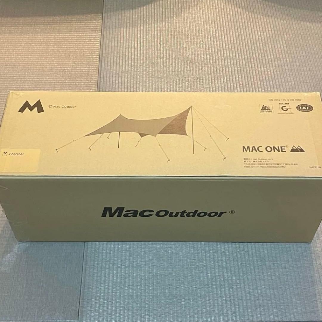 【mac outdoor】マックワン ヘキサタープ Mサイズ チャコール