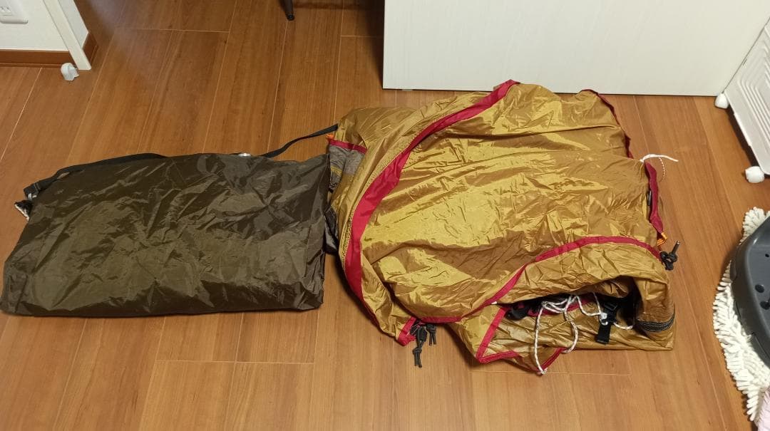  peak アメニティドームSセット　前室用ポール付