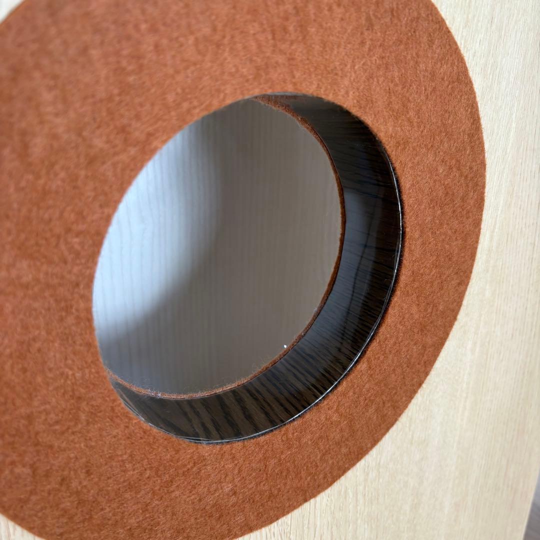 *木製ドア パネル 猫用出入り口付き DIY素材　ペット用出入口付きドア