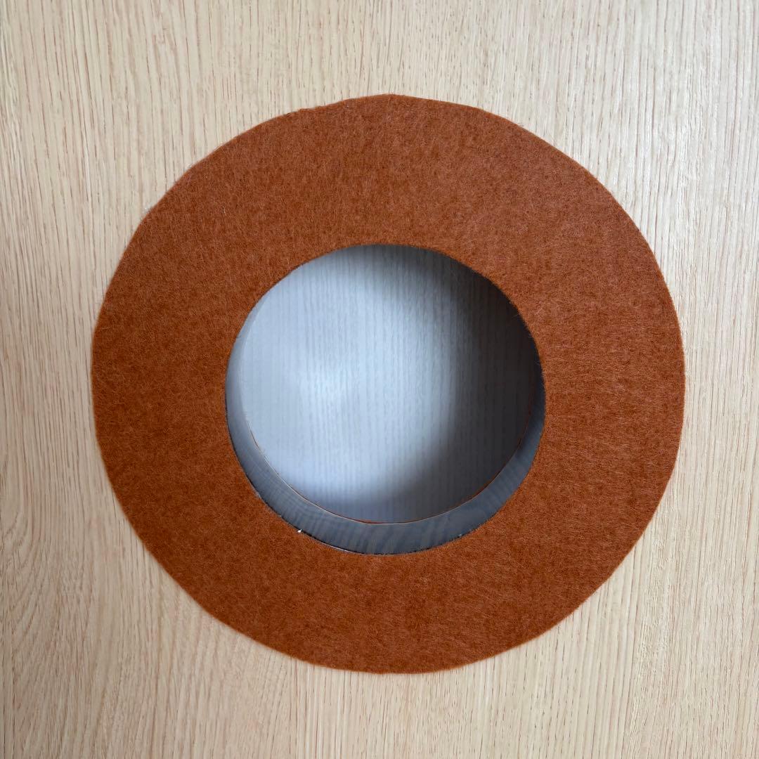 *木製ドア パネル 猫用出入り口付き DIY素材　ペット用出入口付きドア