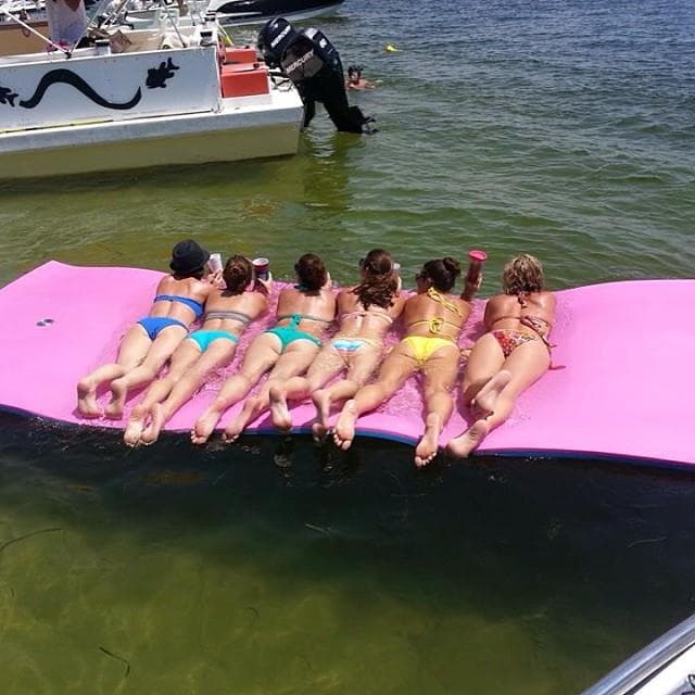 即納最先端マリングッズ ウォーターパッドパーティーアイランド最新モデル８ｆｅｅｔ