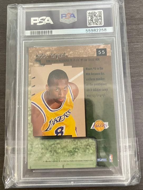 スポーツ選手 1996 Kobe Bryant RC