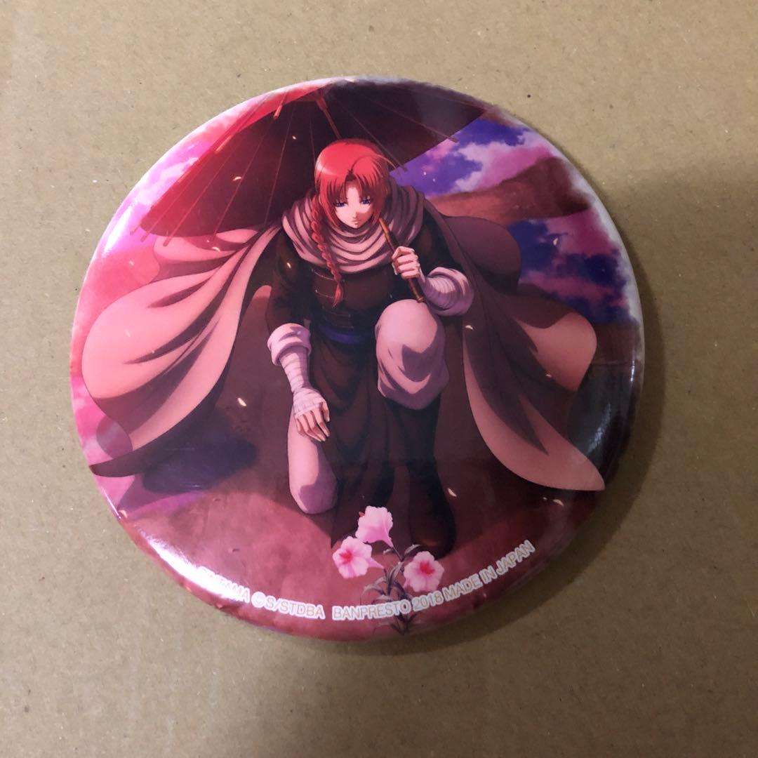 銀魂 神威 茜色に染まる侍 缶バッジ