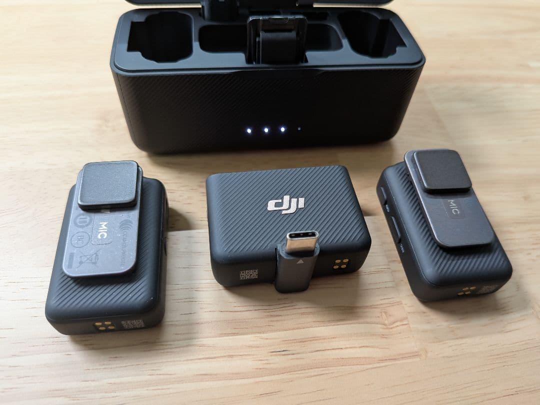 【同梱物全て有】DJI MIC ワイヤレスマイクセット