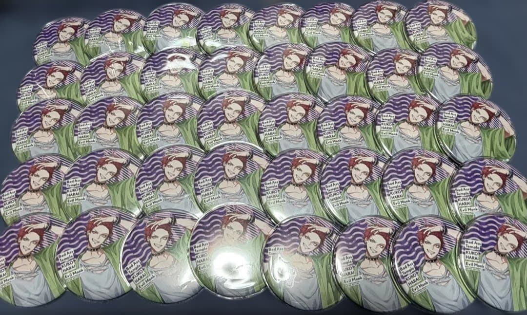 波羅夷空却 缶バッジ 40個