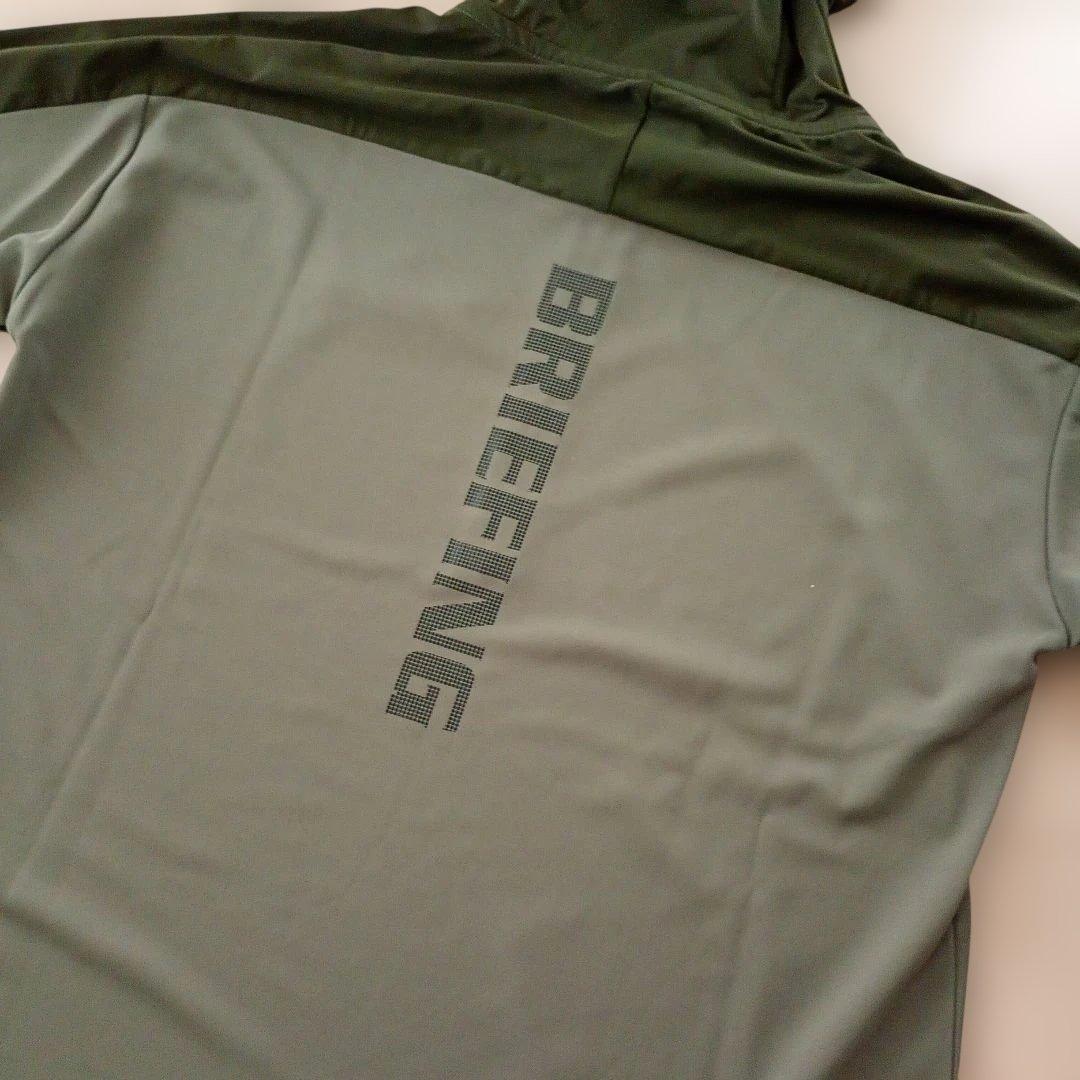 週末お値下げ！ブリーフィングゴルフレディースハーフジップフーディーサイズM