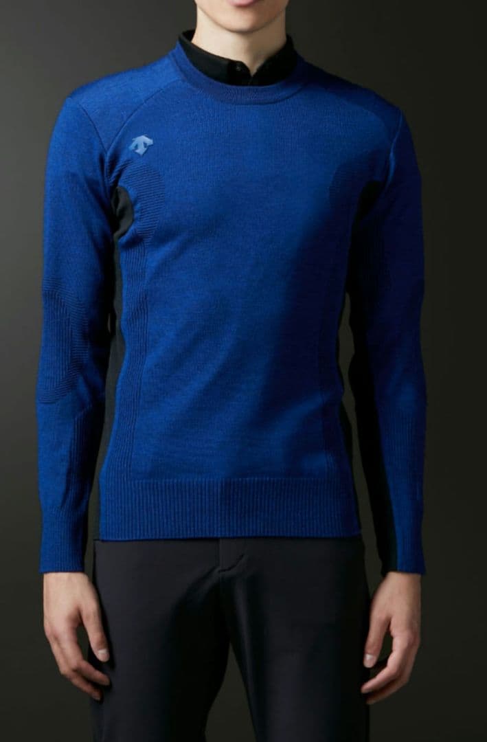 【入手困難】デサントゴルフ g－arc メリノウール×ヒートナビ セーター L