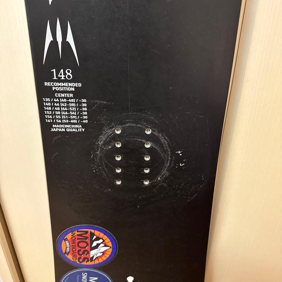 スノーボード moss REVOLVER RR 148cm