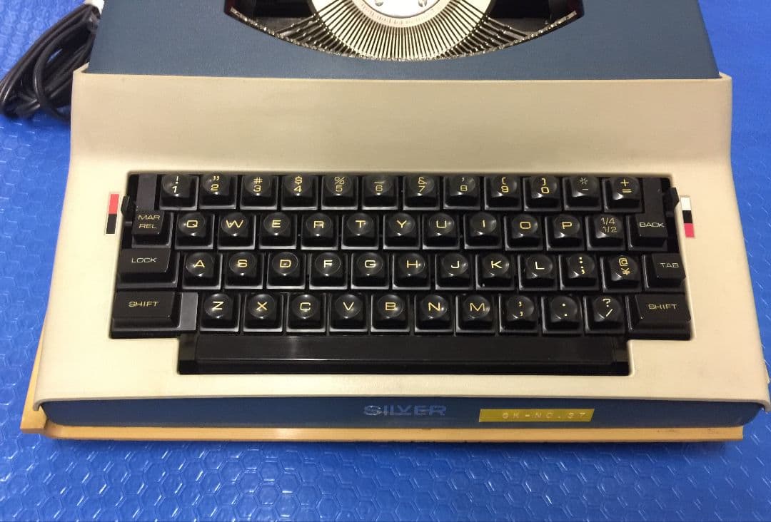 silver シルバー タイプライター 希少 レトロ アンティーク シルバー精工