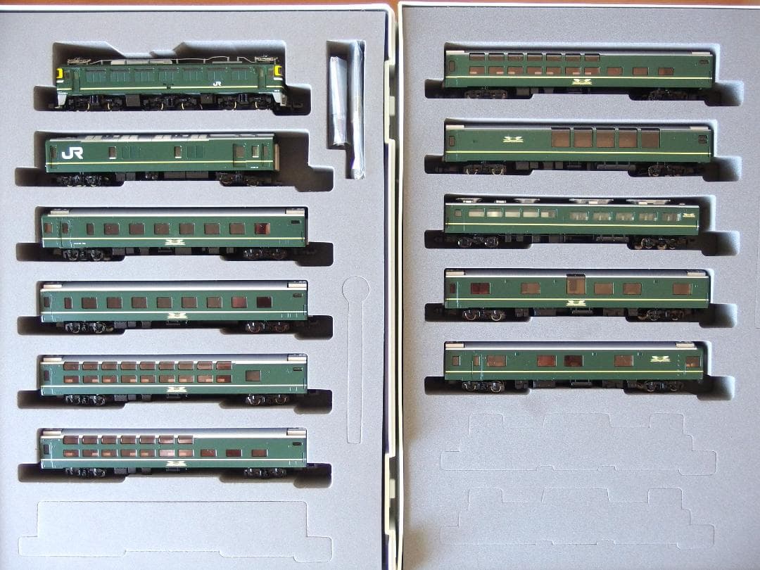 TOMIX 24系25形トワイライトエクスプレス 基本(動力付)+増結A+増結B