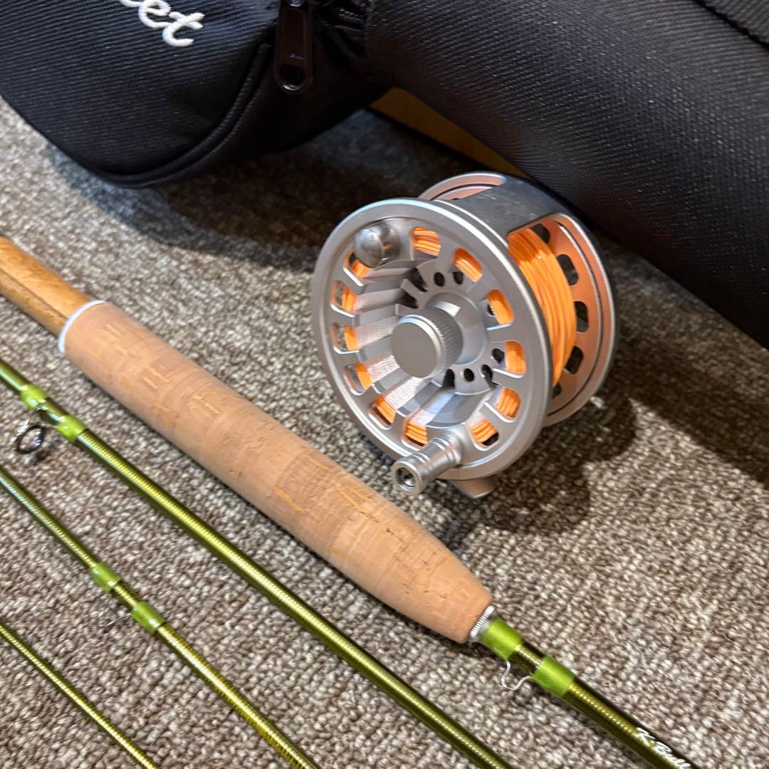 マ*メ様 K.Bullet Creek #3 フライフィッシング入門セット　7f