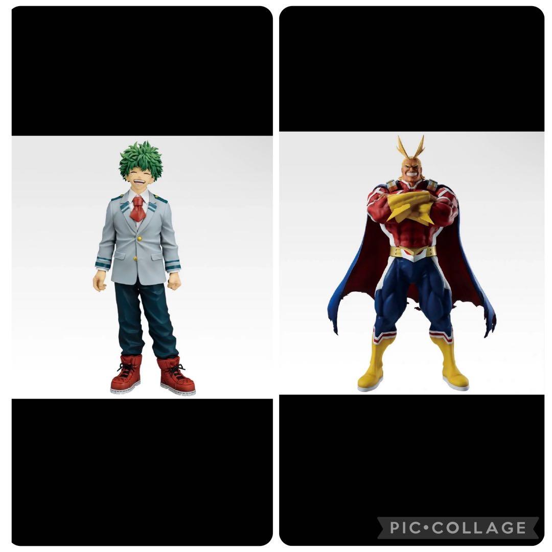 ヒロアカ 一番くじ 緑谷出久　オールマイト フィギュア2体セット