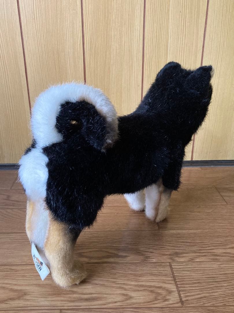 【美品】KÖSEN ケーセン ぬいぐるみ 柴犬 ドイツ製