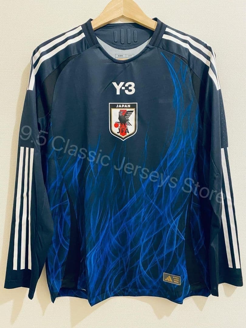 Y-3 日本代表 2024 ホーム ユニフォーム 長袖 選手着用 5XL