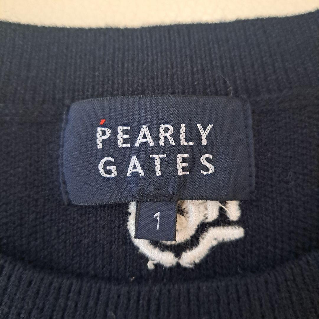 PEARLY GATES セーター サイズ1 ネイビー