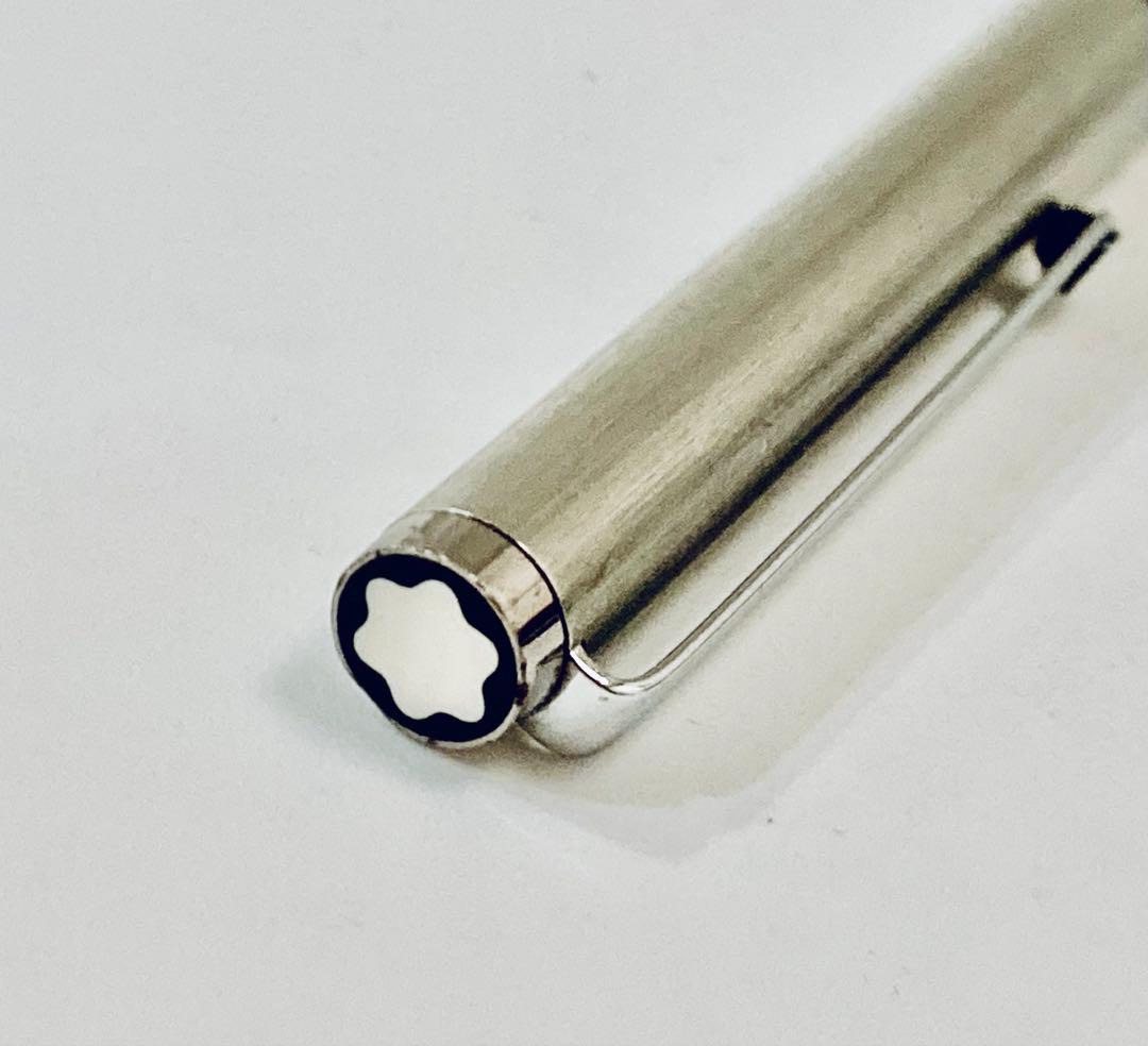 ドイツ製◆モンブラン 高級2色ボールペン Sライン MONTBLANC シルバー