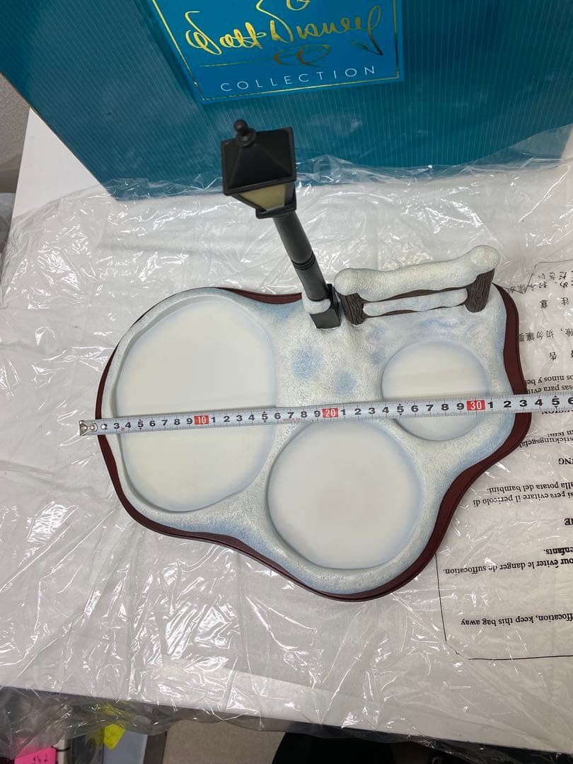 3-2772 ディズニー WDCC フィギュア プルート クリスマス ランプ