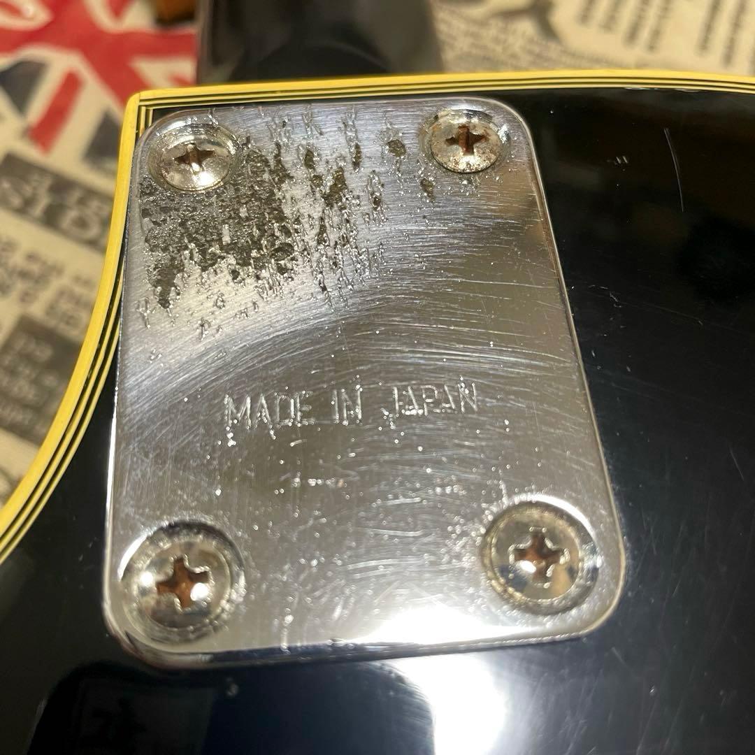 【ビンテージ】Greco レスポールカスタム ブラック エレキギター