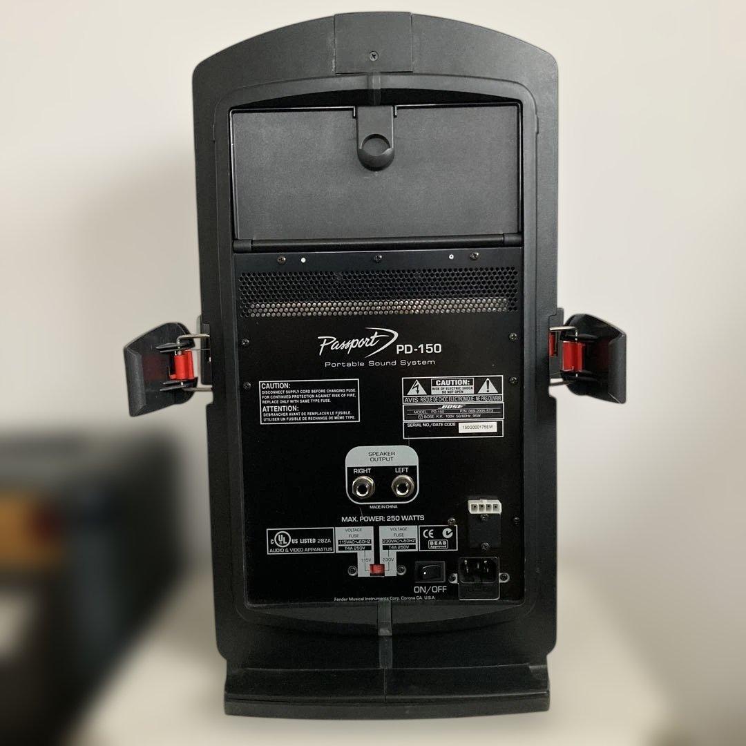 Fender PD-150ポータブルPAシステム 動作未確認 ジャンク