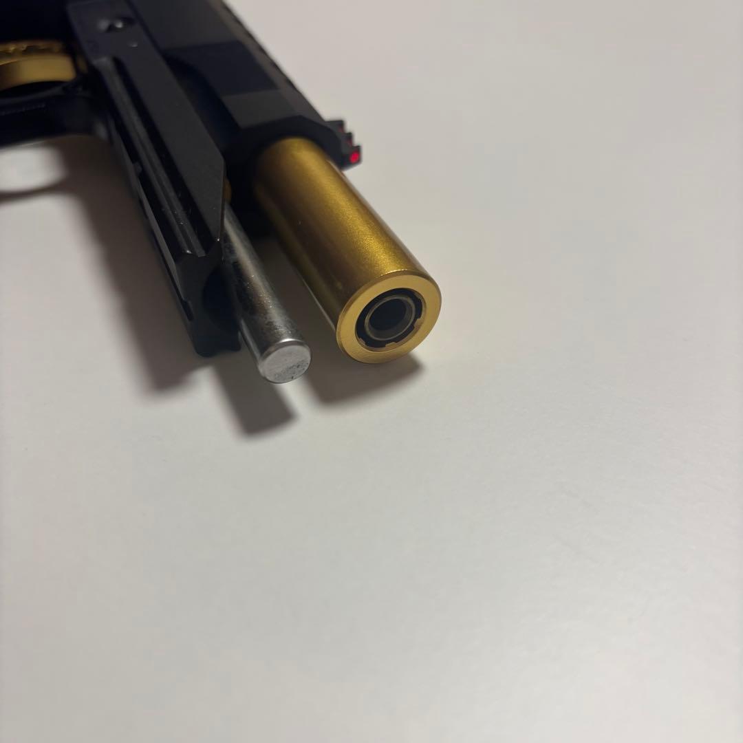 東京マルイ ハイキャパ5.1 ゴールドマッチ ガスブローバック GBB 動作OK