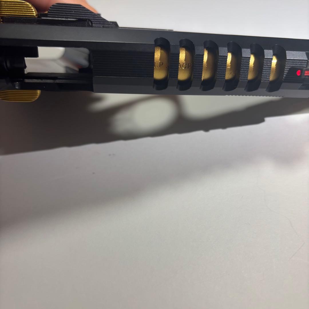 東京マルイ ハイキャパ5.1 ゴールドマッチ ガスブローバック GBB 動作OK