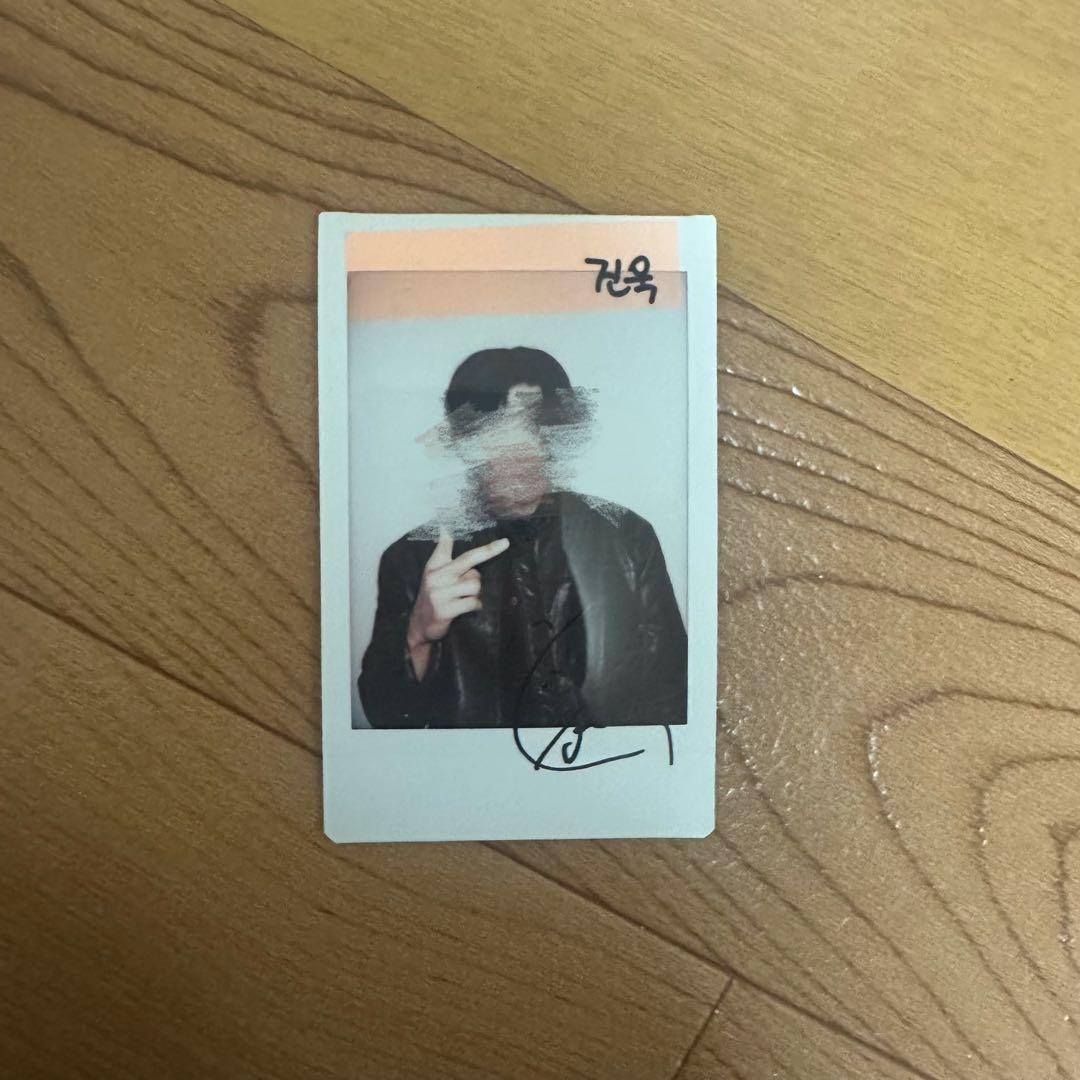 ゴヌク 直筆サイン入り チェキ ポラロイド