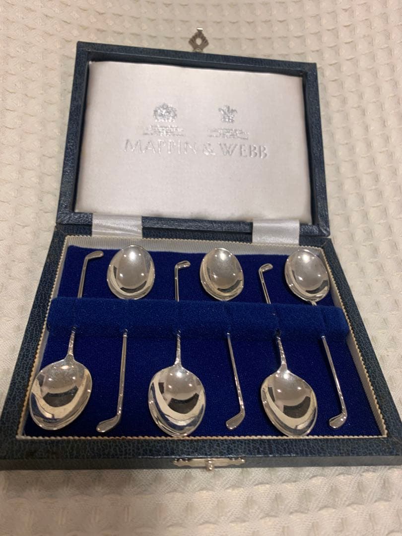 ヴィンテージ　マッピン＆ウェッブ　ゴルフ　スプーン　バレンタインギフトにも