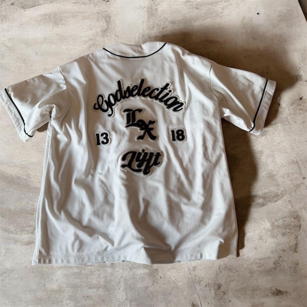 LÝFT × XXX LIMITED BASEBALL SHIRT Mサイズ