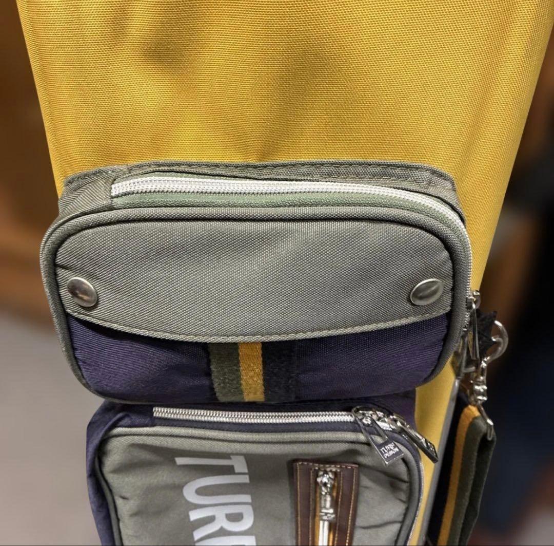 TURF DESIGN ゴルフバッグ 帆布 9.5型 軽量 ターフデザイン