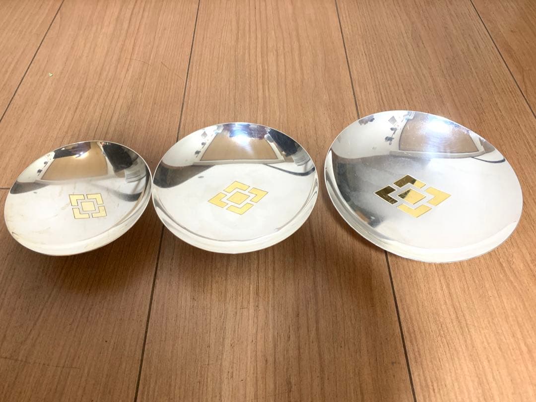 銀杯　純銀 盃　3個