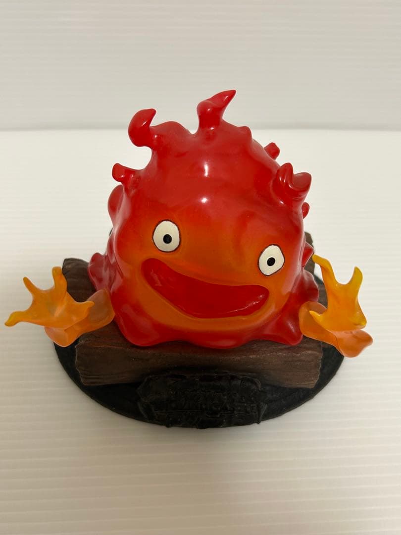 ハウルの動く城・ジブリ，カルシファーメラメラ ライト　未使用に近い