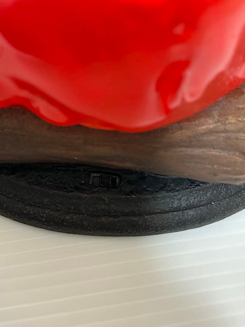 ハウルの動く城・ジブリ，カルシファーメラメラ ライト　未使用に近い