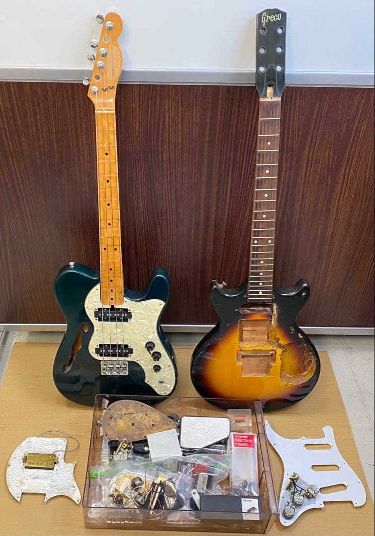 Greco Matsumoku エレキギター ジャンク 2本セット 部品多数