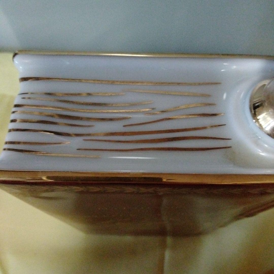 希少！22金　コニャック　カミユ　ブランデー　ブック赤デキャンター　リモージュ焼