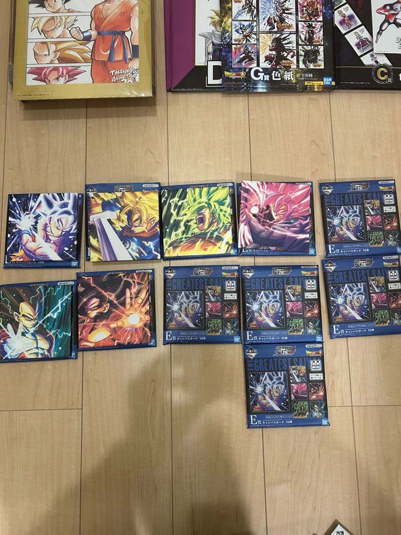 58枚 ドラゴンボール アート作品 色紙アート 一番くじ まとめ売り 30th
