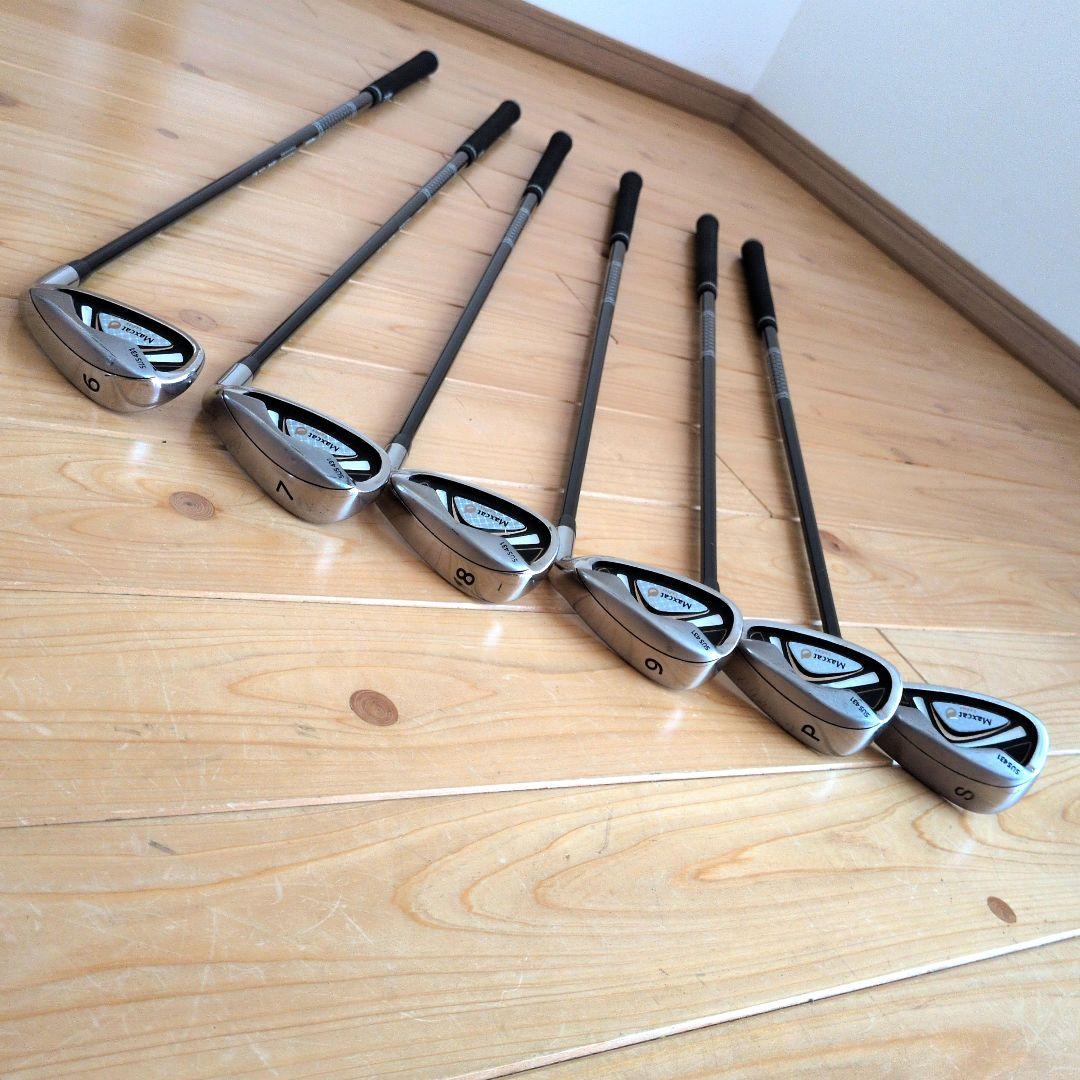MAXCAT／レディース ゴルフクラブセット クラブ８本＋キャディバッグ／軽量