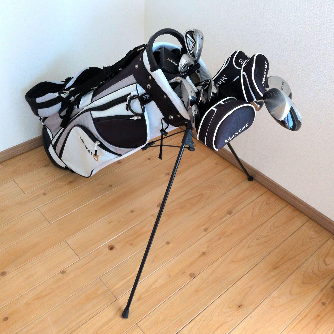 MAXCAT／レディース ゴルフクラブセット クラブ８本＋キャディバッグ／軽量