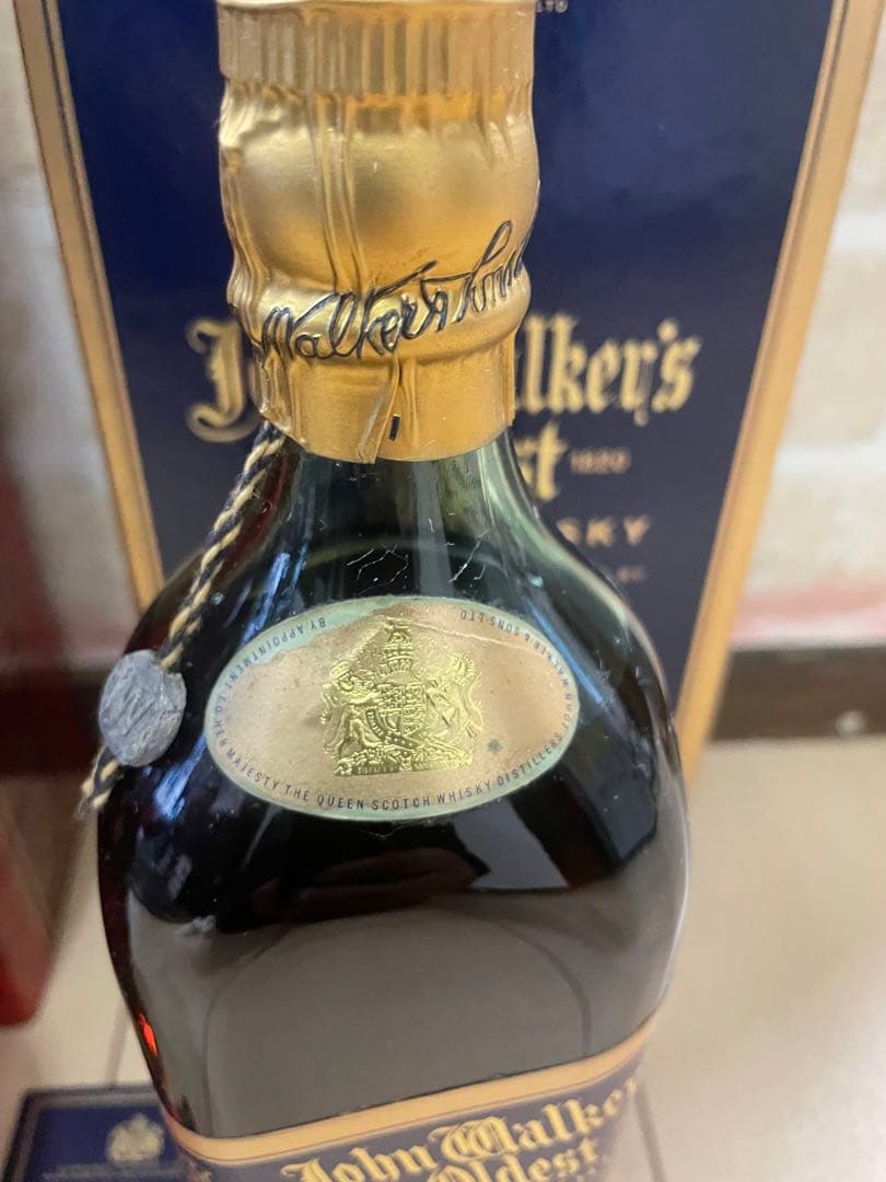 値下げ　希少　ジョニーウォーカー　コニャック