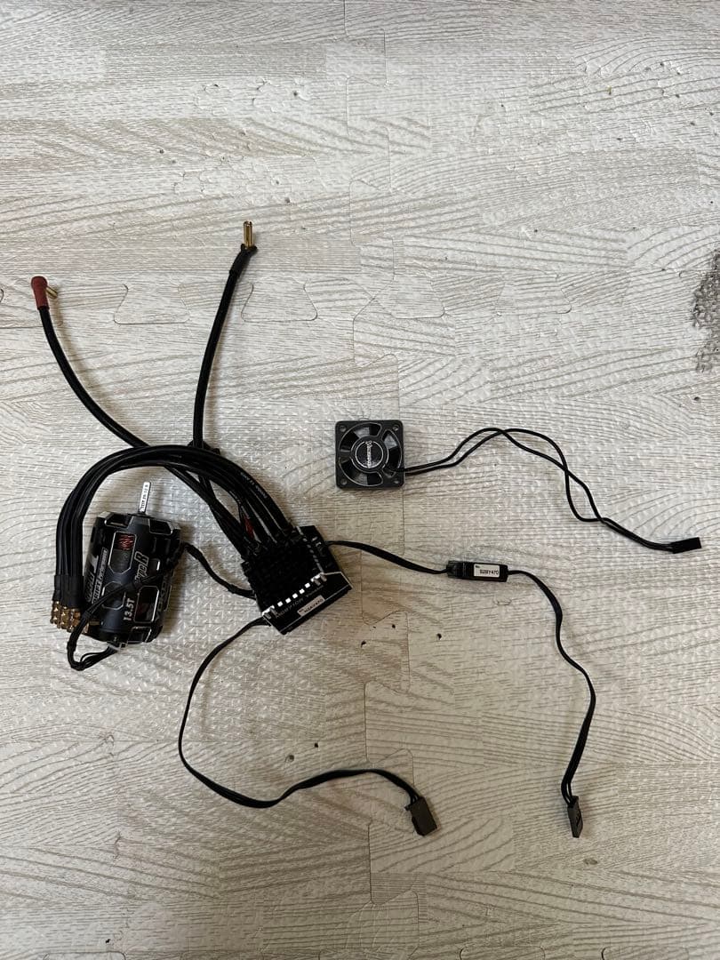 フタバ MC971CR アンプ ヨコモ13.5T チタンシャフト セット