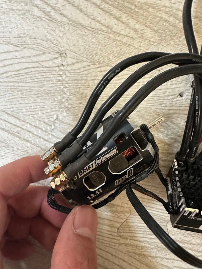 フタバ MC971CR アンプ ヨコモ13.5T チタンシャフト セット