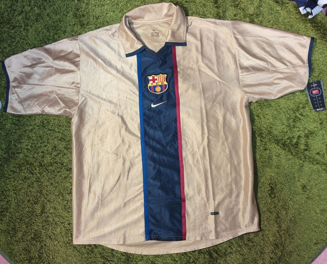 【新品タグ付】サビオラNike FCバルセロナ ポロシャツ Lサイズ