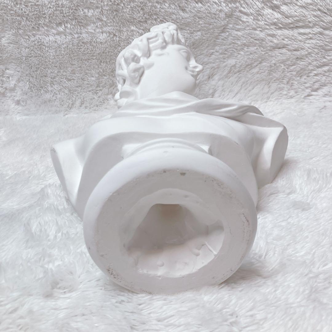 石膏像 アポロン ￼￼￼￼￼アポロ 胸像 デッサン 美術 彫刻 オブジェ